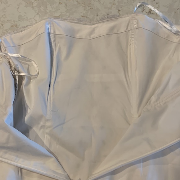 WHBM White Strapless Fancy Dress NWT - Picture 10 of 14